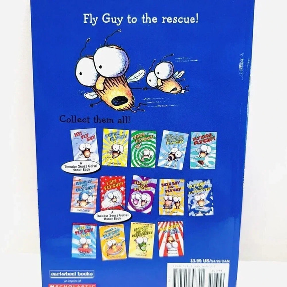FLY GUY VS. THE FLYSWATTER! Paperback Book by Tedd Arnold Brand New - Picture 2 of 2